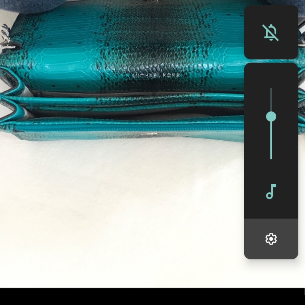 Michael Kors Embossed Leather Crossbody Bag - Picture 3 of 5